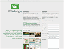 Tablet Screenshot of easy-designs.net